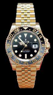 Gold and steel Rolex GMT-Master wristwatch